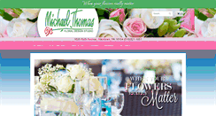 Desktop Screenshot of michaelthomasfloral.com